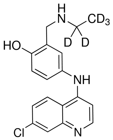 Desethylamodiaquine-(ethyl-d5) 