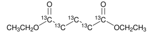 Diethyl glutarate-13C5 