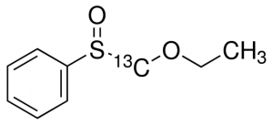 Ethyl(phenylsulfinylmethyl-13C) ether 