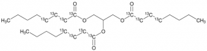 Glyceryl tri(octanoate-1,2,3,4-13C4) 