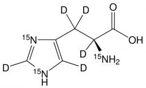 L-Histidine-13C6,15N3,,,,2,5-d5 