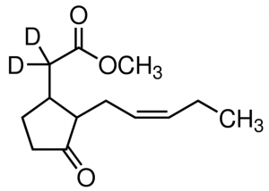 Methyl jasmonate-(methyl acetate-2,2-d2), racemic 