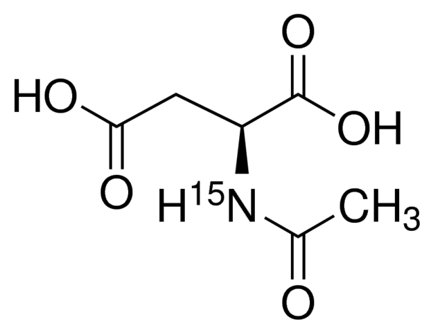 N-Acetyl-L-aspartic acid-15N 