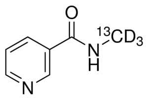 N-Methyl-13C,d3-nicotinamide 