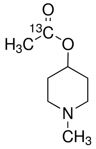N-Methyl-4-piperidyl acetate-1-13C 