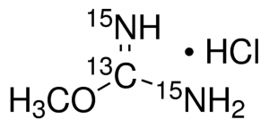 O-Methylisourea-13C,15N2 hydrochloride 