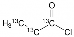 Propionyl chloride-13C3 