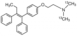 Tamoxifen-(N,N-dimethyl-13C2) 