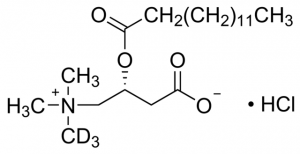 Tetradecanoyl-L-carnitine-(N-methyl-d3) hydrochloride 