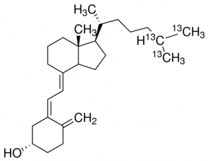 Vitamin D3-25,26,27-13C3 solution 