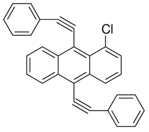 1-Chloro-9,10-bis(phenylethynyl)anthracene 