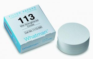 Whatman� qualitative filter paper, Grade 113, creped WHA1113125