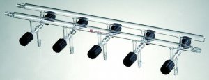 Synthware� Vacuum/Inert Gas Manifold with double bank and high vacuum valves SYNM101005-1EA