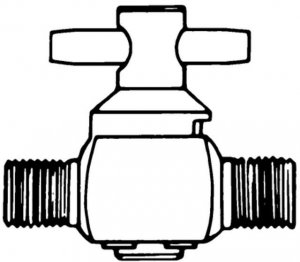2-way valve, 1/4 x 1/4in. NPTM XX2604702