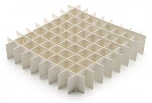 TrueNorth� Cardboard Cryovial Box Cell Divider HS2860H