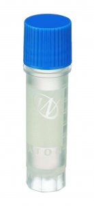 WHEATON� CryoELITE� cryovial with Loctagon� Vial Skirt and label patch DWKW985868-500EA