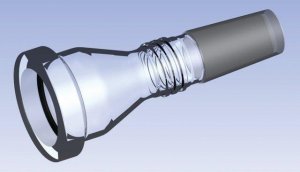 Ace receiving flask adapter Z682209-1EA