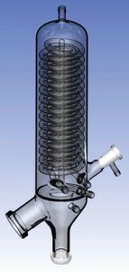 Ace rotary evaporator condenser complete "V" assembly Z682357-1EA