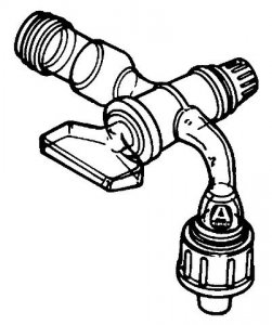 Adapter with glass stopcock Z220248-1EA