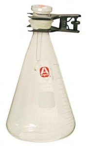 Aldrich� combustion apparatus flask, with stopper and pinch clamp Z568694-1EA