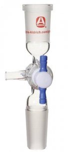 Aldrich� septum-inlet flushing adapter with stopcock Z561983-1EA