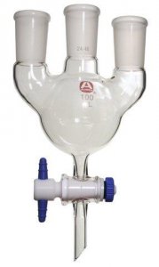 Aldrich� three-neck flask with bottom outlet Z533017-1EA