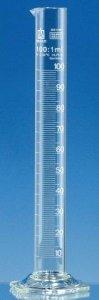 BRAND� SILBERBRAND Class B glass measuring cylinders, tall form BR31754-2EA