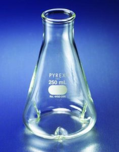 Pyrex� baffled Erlenmeyer flask 