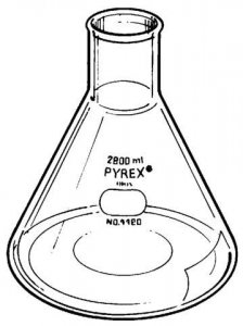 Pyrex� Fernbach culture flask 
