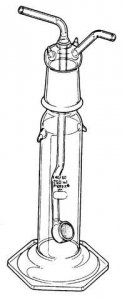 Pyrex� gas-washing bottle with fritted disc CLS31760125C-1EA