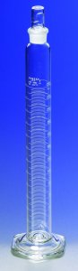 Pyrex� graduated cylinders with Pyrex� stopper 