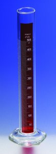 Pyrex� Lifetime Red� single metric scale graduated cylinder CLS30421L-1EA