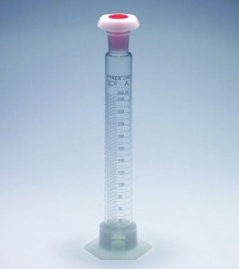 Pyrex� Mixing cylinder, class B, detachable foot, SLW3215/06MP-2EA
