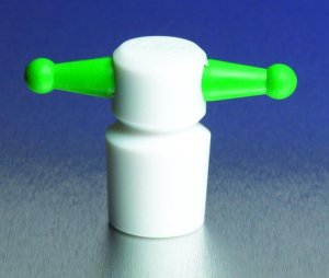 Pyrex� PTFE key-hole stopper, color-coded CLS763019-6EA
