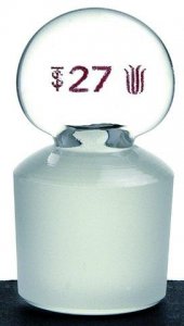 Synthware� flask length pennyhead stopper, solid SYNS280013-1EA