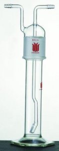 Synthware� gas washing bottle with fritted disc SYNB300125X-1EA