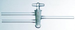 Synthware� high vacuum double oblique glass stopcock with hollow plug SYNS351656-1EA