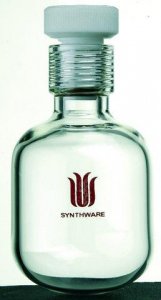 Synthware� round bottom pressure vessel with PTFE bushing SYNP170005-1EA