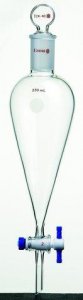 Synthware� Squibb-style separatory funnel with PTFE stopcock and PTFE stopper SYNF472125-1EA
