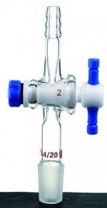 Synthware� straight vacuum adapter with PTFE stopcock SYNA701922-1EA