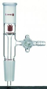 Synthware� vertical vacuum take-off adapter with glass stopcock SYNA741420G-1EA