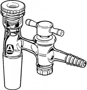 Tubing adapter with Torion� connection and stopcock Z531901-1EA