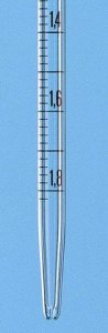 BRAND� BLAUBRAND� graduated pipette, cotton plug 