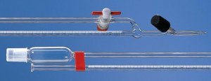 BRAND� BLAUBRAND� micro burette, bang pattern, straight stopcock BR24269-2EA