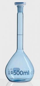 BRAND� BLAUBRAND� volumetric flask PUR-coated BR36549-2EA