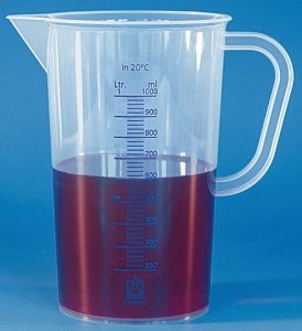 BRAND� graduated beaker with handle and spout BR41012-6EA