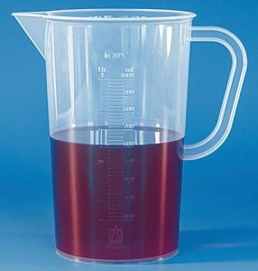BRAND� graduated beaker with handle and spout BR41012-6EA