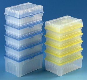 BRAND� pipette tips low retention, racked, TipStack� 
