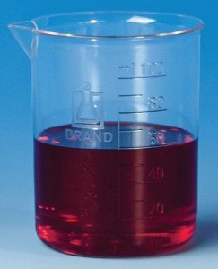 BRAND� PMP beaker with spout, low form BR87504-12EA