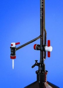 BRAND� SILBERBRAND automatic burette, Pellet pattern BR22312-1EA